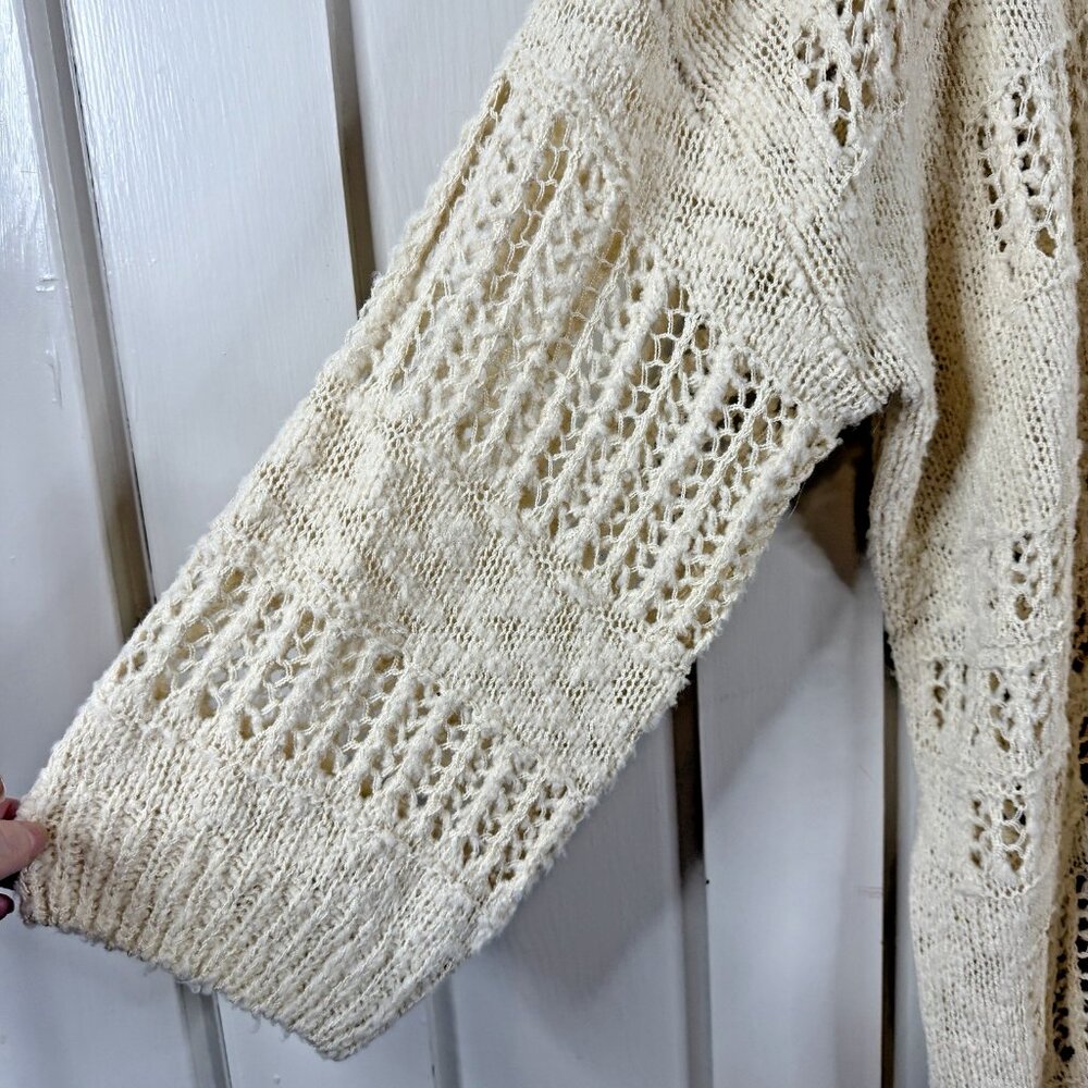 Bucket List Oversized Open Front Knit Cardigan L … - image 4